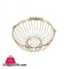 Ba 8808 Fruit Basket Round Gold