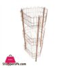 Ba 8812 Diamond Vegetable Basket Rose Gold 3 Layer