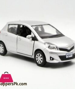 RMZ City Toy Vehicle Diecast Model 136 Scale TOYOTA Yaris Vitz Pull Back Doors Openable Car Educational