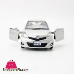 Rmz City Toy Vehicle Diecast Model 136 Scale Toyota Yaris Vitz Pull Back Doors Openable Car Educational