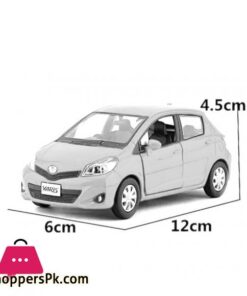 Rmz City Toy Vehicle Diecast Model 1:36 Scale Toyota Yaris Vitz Pull Back Doors Openable Car Educational 20 Rmz City Toy Vehicle Diecast Model 136 Scale Toyota Yaris Vitz Pull Back Doors Openable Car Educational