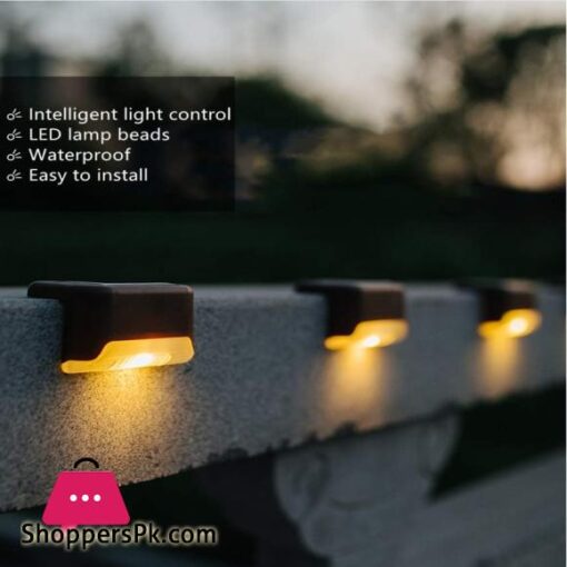 Primst 6Pcs Solar Deck Lights Waterproof Patio Light for StepLawnPathwayGardenFence Landscape Lamp for Decoration