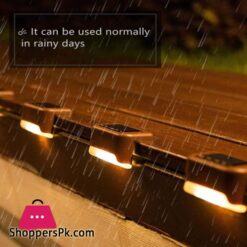 Solar Deck Lights Waterproof Patio Light For Step Lawn Pathway Garden Fence Landscape Lamp For Decoration 11 Primst 6Pcs Solar Deck Lights Waterproof Patio Light For Steplawnpathwaygardenfence Landscape Lamp For Decoration
