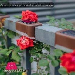 Solar Deck Lights Waterproof Patio Light For Step Lawn Pathway Garden Fence Landscape Lamp For Decoration 12 Primst 6Pcs Solar Deck Lights Waterproof Patio Light For Steplawnpathwaygardenfence Landscape Lamp For Decoration