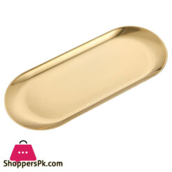 Goldenstainless Steel Shallow Trays Bbq Sushi Flat Dish 30 X 12 Cm