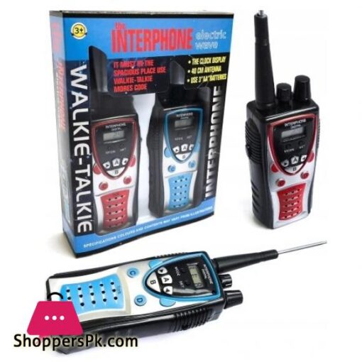 Walkie Talkie Electric Wave Interphone Set 75A