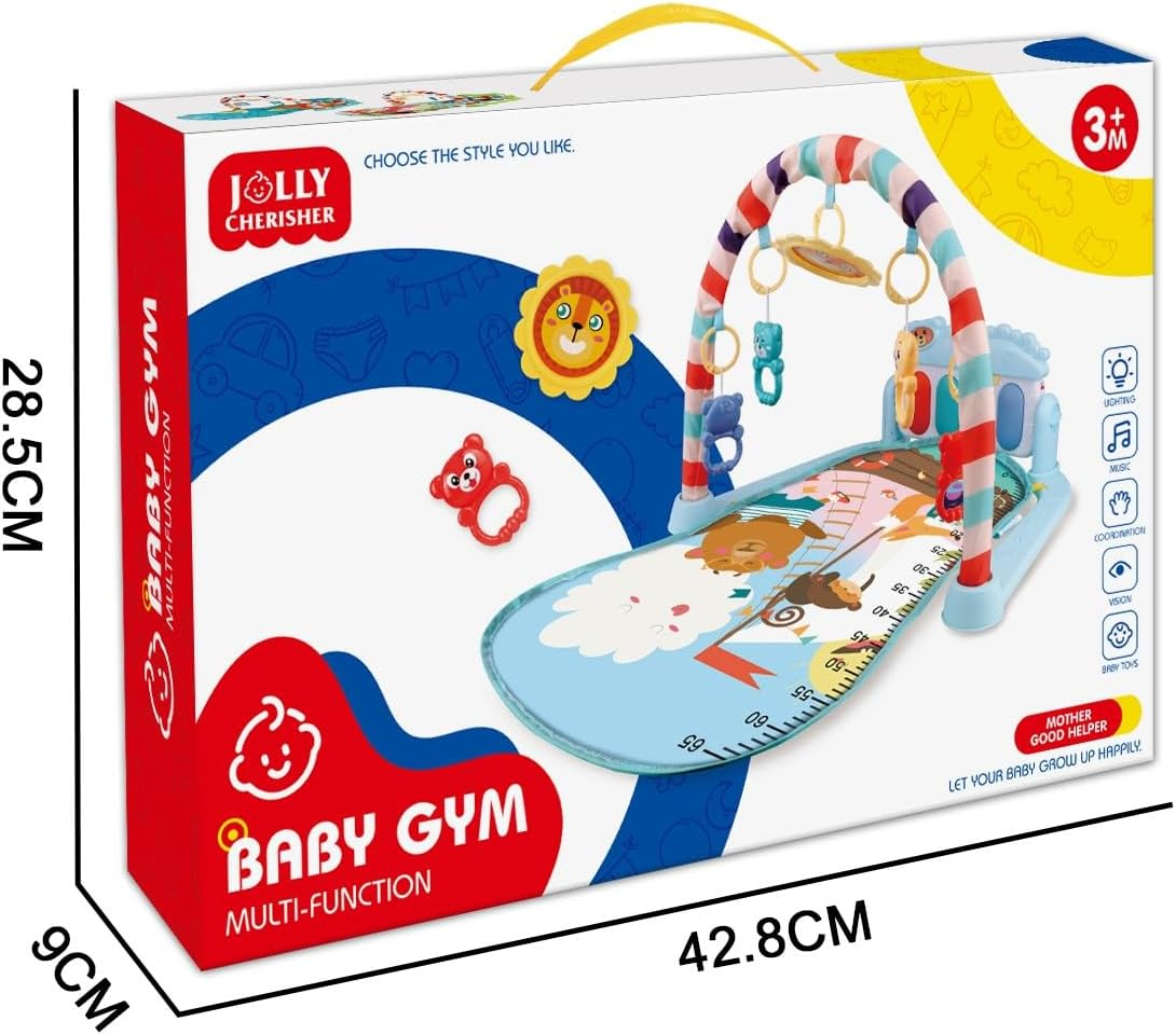 Baby Play Mat Baby Gym Piano With Music &Amp; Lights