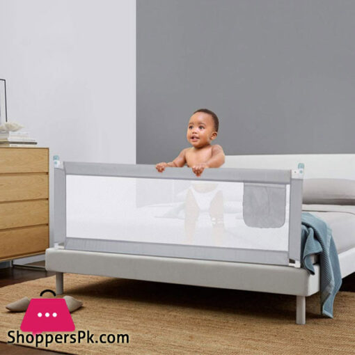 Baby Safety Bed Fence Adjustable Bed Rail Baby Bed Barrier - 5.9 Feet - 1 Side 1 Pc