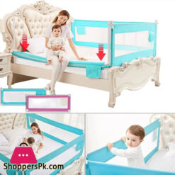 Shopino Baby Safety Bed Cot Guard Adjustable Bed Rail Baby Bed Barrier - 5.9 Feet - 1 Side 1 Pc