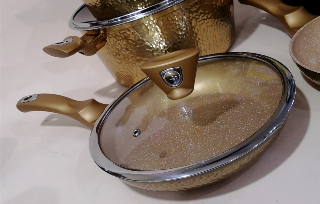 Baroly 10 Pcs Non Stick Cookware Set