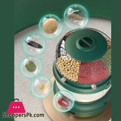 Cornflakes Dispenser Rotating Rice Bucket Insect Proof Moisture Proof Storage Divided Container Household Kitchen Grain Dispenser 11 Cornflakes Dispenser Rotating Rice Bucket Insect Proof Moisture Proof Storage Divided Container Household Kitchen Grain Dispenser