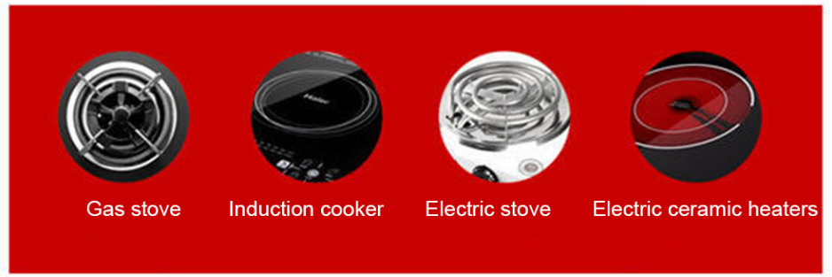 Golden Special For Commercial Induction Cooker Pot Double Handle Stainless Steel Pot ( Size 28Cm)