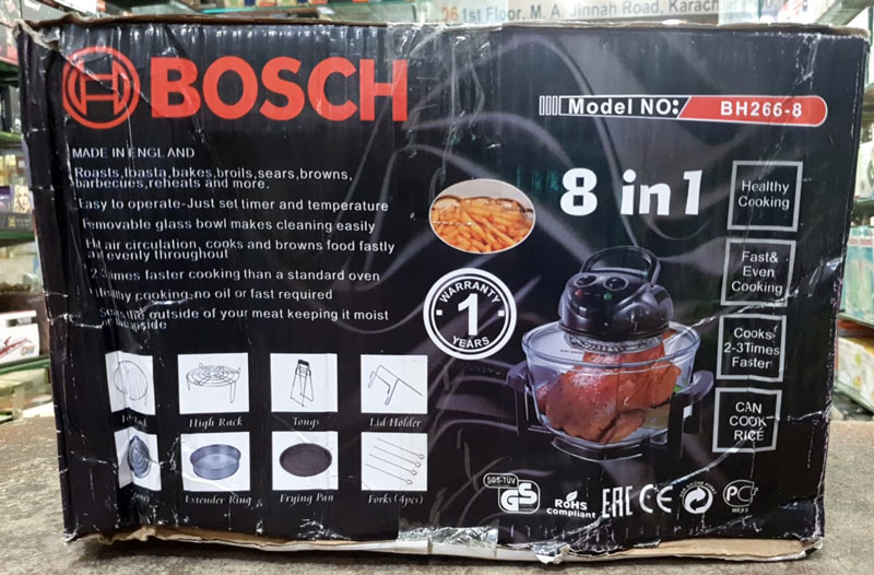 Imported Multi Functional Air Fryer Halogen Convection Oven