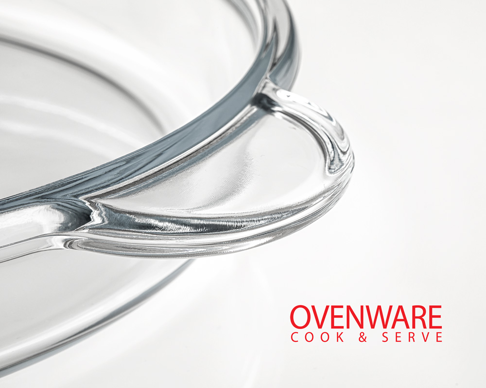 Limon Glass 1.9 Liter Round Pan