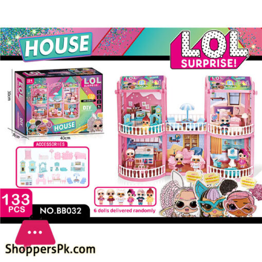 LOL Doll House 133 Pcs - BB038