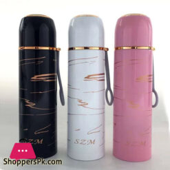 Marble Style Vacuum Insulation Bottle