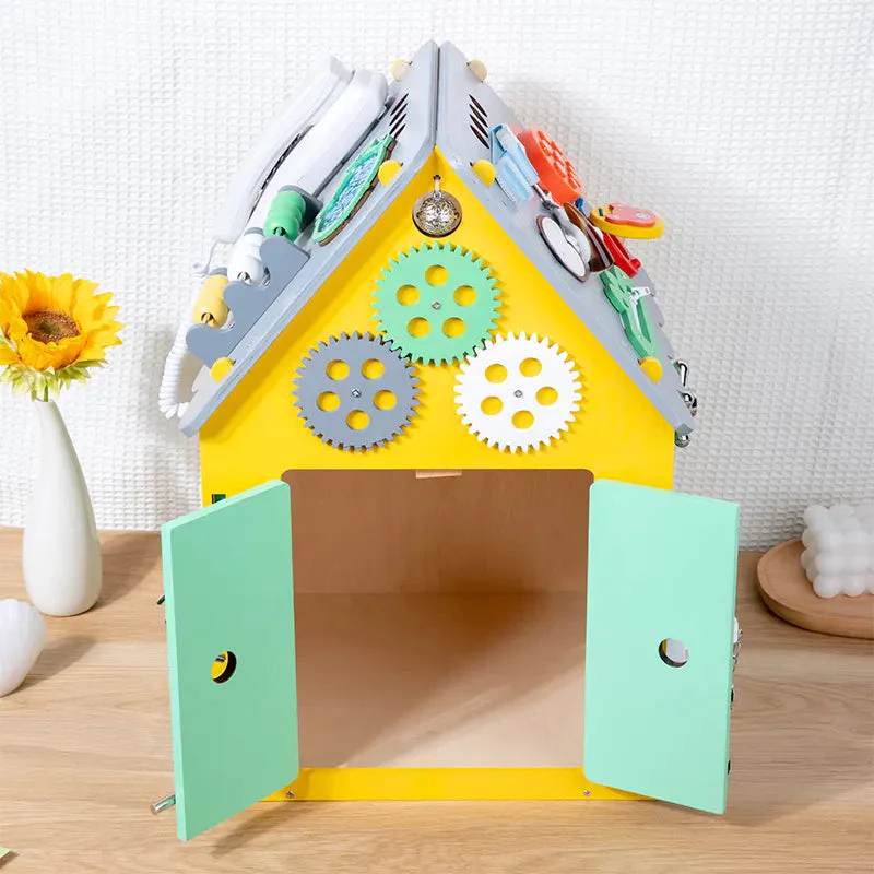 Multipurpose Busy Board Diy Material Light Educational Toys For Kindergarten With Bluetooth