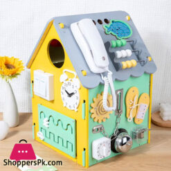 Multipurpose Busy Board DIY Material Light Educational Toys for Kindergarten with Bluetooth