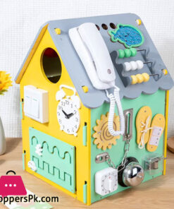 Multipurpose Busy Board DIY Material Light Educational Toys for Kindergarten with Bluetooth