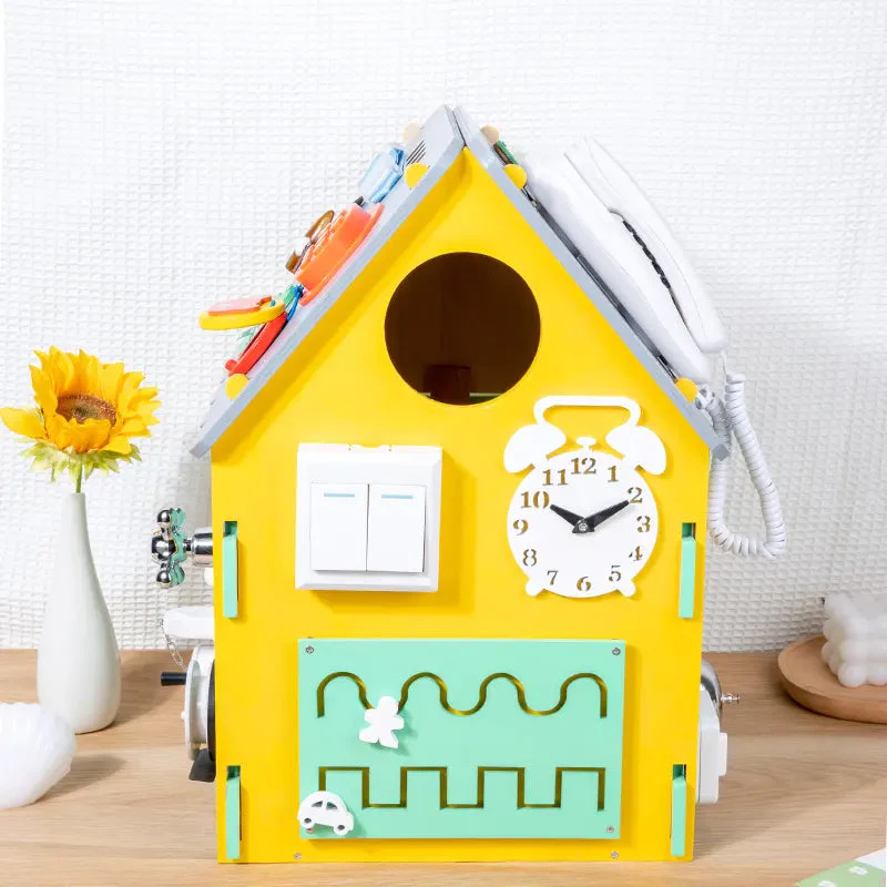 Multipurpose Busy Board Diy Material Light Educational Toys For Kindergarten With Bluetooth