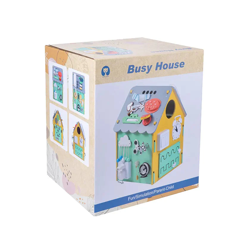 Multipurpose Busy Board Diy Material Light Educational Toys For Kindergarten With Bluetooth
