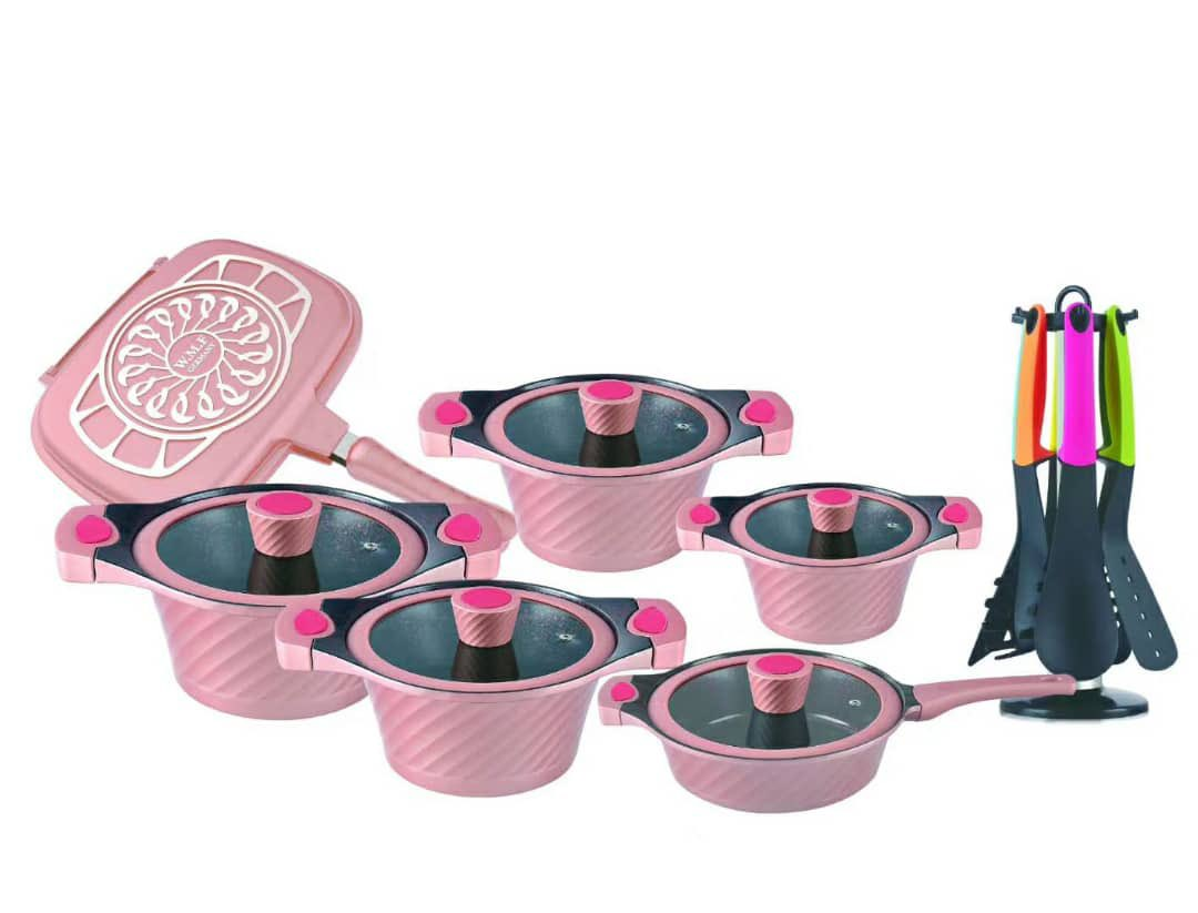 W.m.f 21 Pieces Die-Cast Cookware Set
