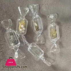 10 Pcslot Mini Candy Jewelry Box Transparent Sweet Candy Shaped Portable Boxes Jewellry Container Storage Waterproof Organizer