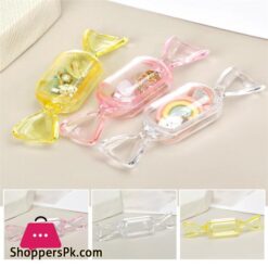 10 Pcslot Mini Candy Jewelry Box Transparent Sweet Candy Shaped Portable Boxes Jewellry Container Storage Waterproof Organizer