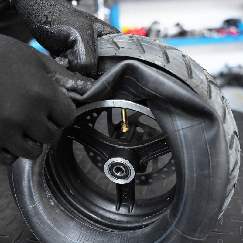 10X2.50 10Inch Inner Tube Replacement For 10 Inch Electric Scooter Fit 36V 48V 400W 500W 800W Hub Motor E10