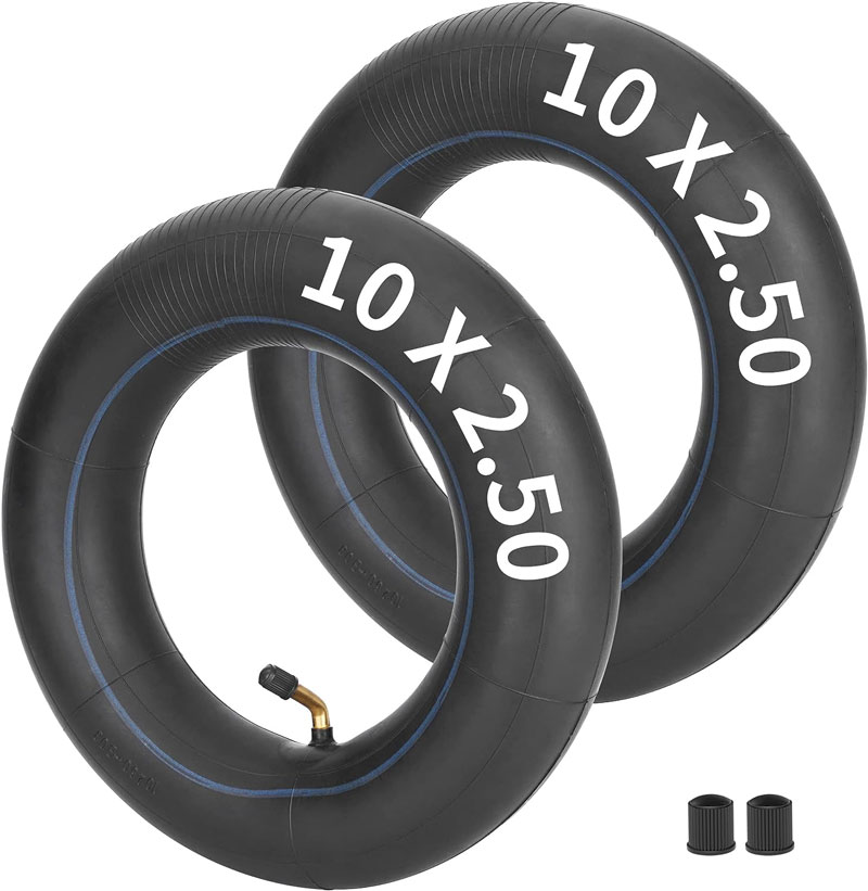 10X2.50 10Inch Inner Tube Replacement For 10 Inch Electric Scooter Fit 36V 48V 400W 500W 800W Hub Motor E10
