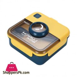 2 Compartments Bento Lunch Box Leak Proof Food Storage Container For Office School Daily Use