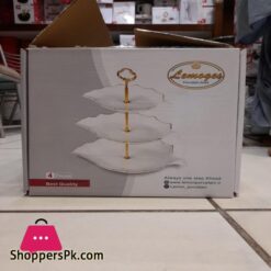 3 Tier Cake Plate Stand Tray Wedding Birthday Party Cupcake Display Tower Set