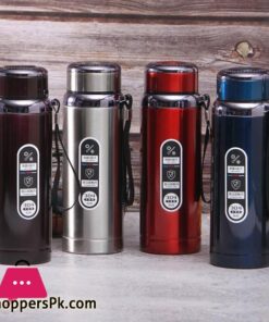 800ml and 1000ml Stainless Steel Water Bottle Large Capacity Double Wall Thermos Bottle Outdoor Vacuum Water Flask Thermal Insulated Cup Hot And Cold Water Bottle