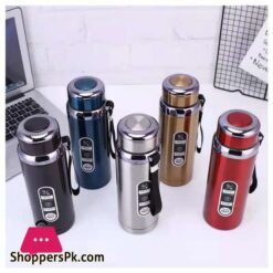 800Ml And 1000Ml Stainless Steel Water Bottle Large Capacity Double Wall Thermos Bottle Outdoor Vacuum Water Flask Thermal Insulated Cup Hot And Cold Water Bottle