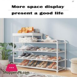 Adjustable Shoe Rack Organizer With Storage Shelf 14 Adjustable Shoe Rack Organizer With Storage Shelf