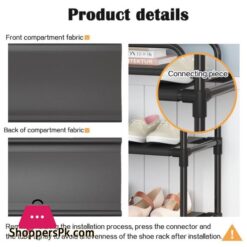 Adjustable Shoe Rack Organizer With Storage Shelf 15 Adjustable Shoe Rack Organizer With Storage Shelf