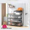 Adjustable Shoe Rack Organizer With Storage Shelf