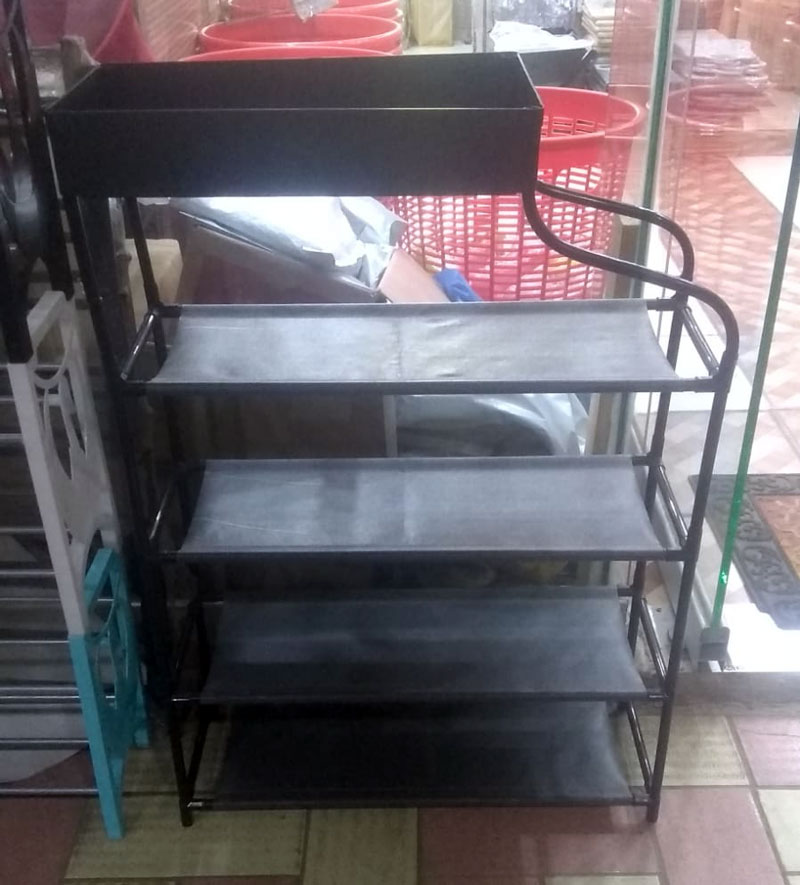 Adjustable Shoe Rack Organizer With Storage Shelf 18 Adjustable Shoe Rack Organizer With Storage Shelf