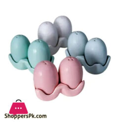Ceramic Easter Egg Shaped Spices Salt Pepper Shaker Seasoning Kitchen Decorative Dispensers