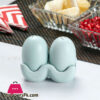 Ceramic Easter Egg Shaped Spices Salt Pepper Shaker Seasoning Kitchen Decorative Dispensers