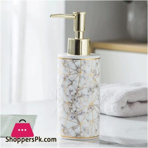 HNHYNSY Liquid Dispencer Container Ceramic Foam Soap Dispenser Kitchen Sink Soap Dispenser Can be Refilled with Liquid Soap Dispenser Due to Lotion Shampoo Massage Oil Pump Bottles Dispensers