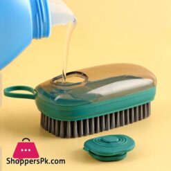 Cleaning Brush Automatic Liquid Soap Dispenser Kitchen Dishwashing Laundry Shoe Cleaning Brush