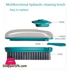 Cleaning Brush Automatic Liquid Soap Dispenser Kitchen Dishwashing Laundry Shoe Cleaning Brush