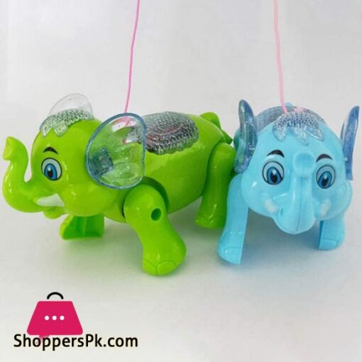 Clever Elephant Electric Toy For Kids Walking Music Lighting