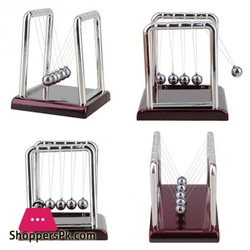Cradle Steel Balance Ball Physics Science Pendulum Desk Table Decor Fun Toy Gift