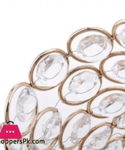 Crown Rock Crystal Candlestick Wedding Props Candlelight Dinner Glass Candle Holder Nice Decorative Candle Holder 9 Bling Crystal Votive Tealight Candle Holders Wedding Table Centerpieces 6 L Intl
