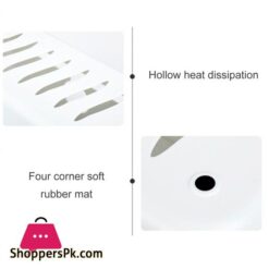 Desktop Cables Storage Box Power Wires Line Collector Organizer Box With Phone Stand