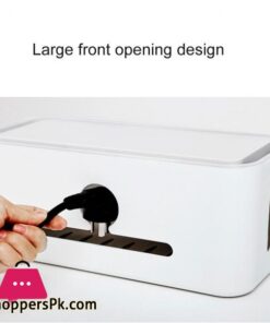 Desktop Cables Storage Box Power Wires Line Collector Organizer Box With Phone Stand 52 Desktop Cables Storage Box Power Wires Line Collector Organizer Box With Phone Stand