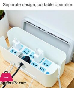 Desktop Cables Storage Box Power Wires Line Collector Organizer Box With Phone Stand 53 Desktop Cables Storage Box Power Wires Line Collector Organizer Box With Phone Stand