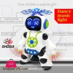 Electronic Dancing Robot Toy For Kids, Flashing Lights, 360° Body Spinning, Smart Space Robot Walking Dancing Robot Astronaut Music Light Toy-3012 15 Electronic Dancing Robot Toy For Kids Flashing Lights 360 Body Spinning Smart Space Robot Walking Dancing Robot Astronaut Music Light Toy 3012